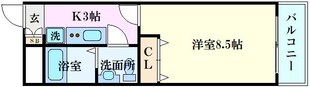 江波駅 徒歩9分 1階の物件間取画像